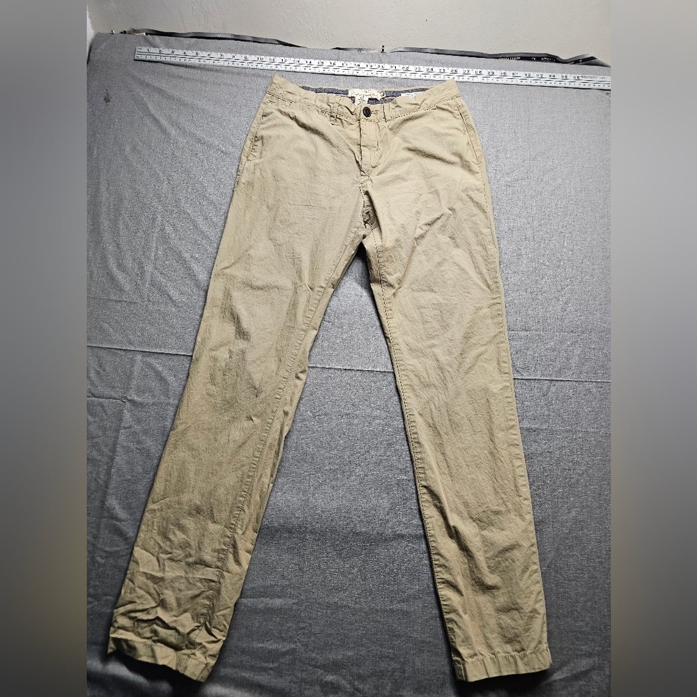 L.o.g.g. mens size 30 khakis classic slim fit Pants Label Of Graded Goods H&M